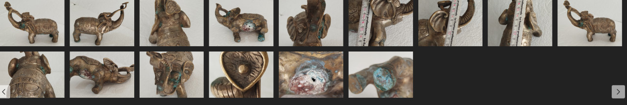 Ukrasne figurice dekorativne statue afrička figura slon bista...