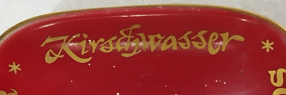 Vintage porcelanska posuda pepeljara E&A Bockling original