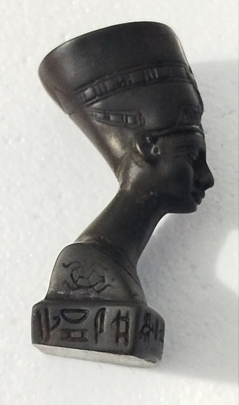 Egipatska figura bista Nefertiti ručni rad vintage dekoracija