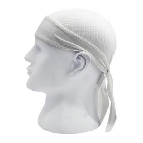 Bandana POTKAPA marama zaštita za glavu bijela