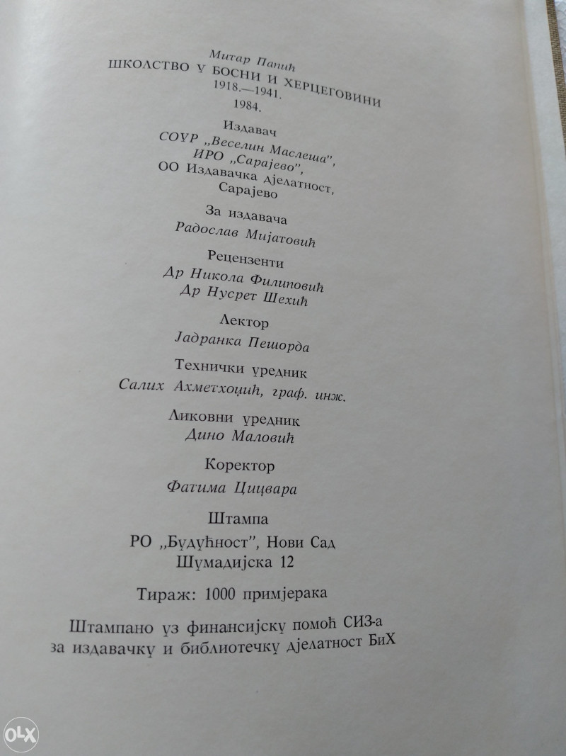 Školstvo u Bosni iHercegovini 1908-1941