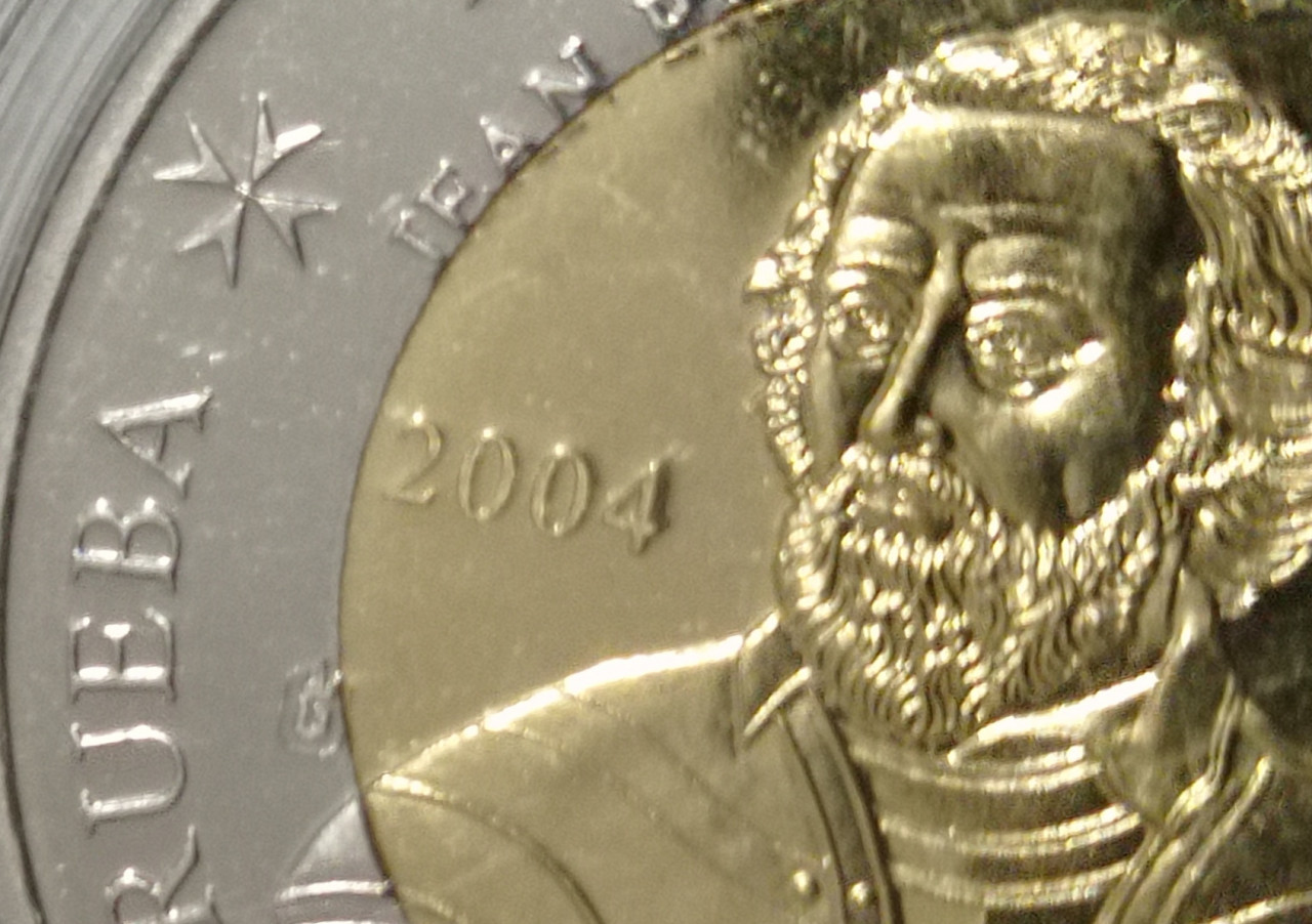 Dva 2 euro evro Malta  Specimen kovanica novčić  2004