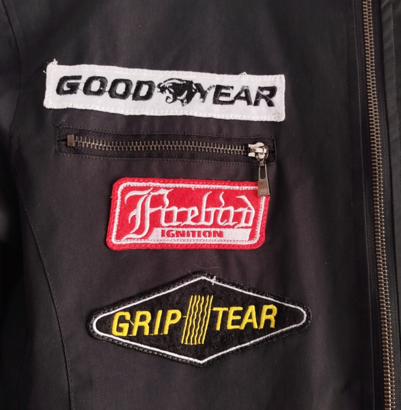 Ecko Unltd Racing jakna sa vezovima i patch detaljima prišivači