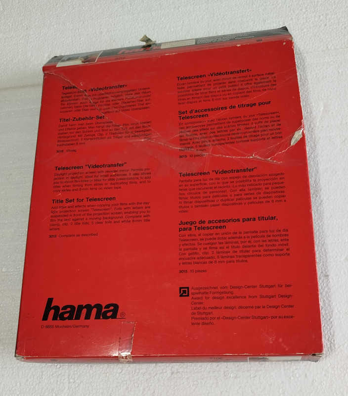 Hama Videotransfer Telescreen ogledalo nekorišteno