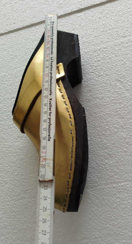 Klompe švedske Swedish Clogs prava koža broj 39