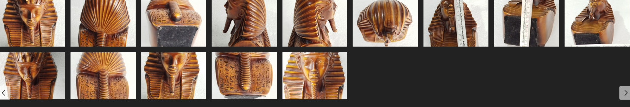 Ukrasne figurice dekorativne statue afrička figura slon bista...