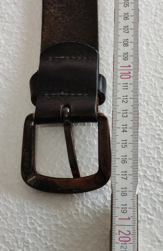 Kožni muški kaiš HIS Henri Siegel prava koža