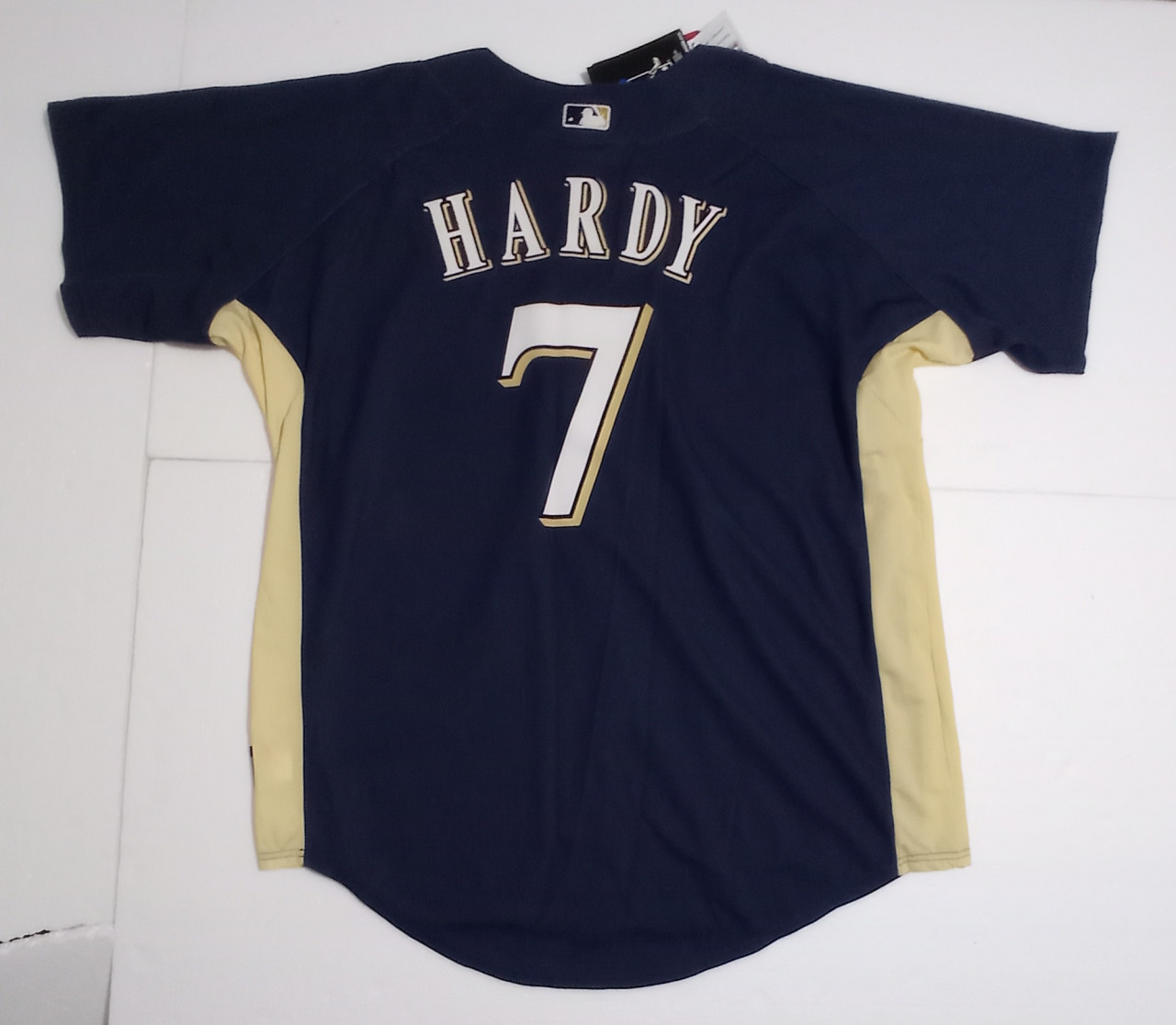 JJ Hardy dres Milwaukee Brewers MLB Baseball Majestic