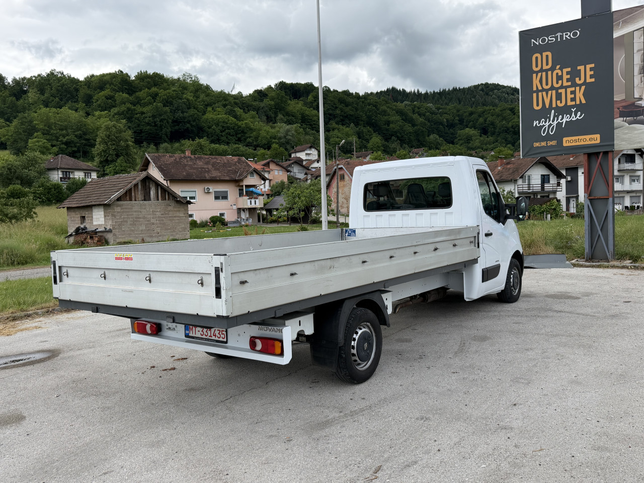 Opel Movano 2.3 2014 Maxi Sanduk Putar Sprinter Crafter Master