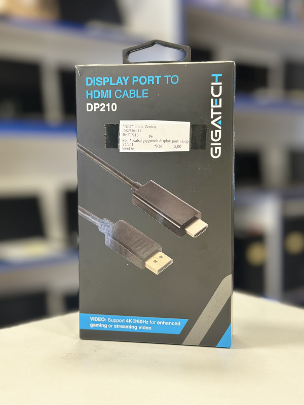 Kabal Displayport To hdmi 4k