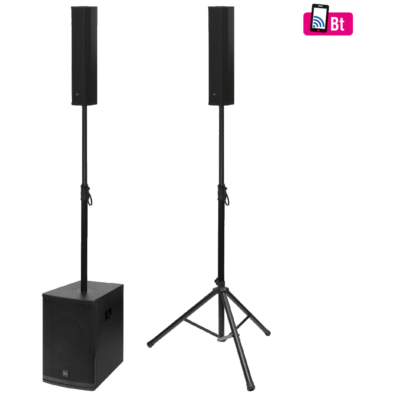 Zvučna kutija SAL aktivna bass/satelit 800W Bluetooth