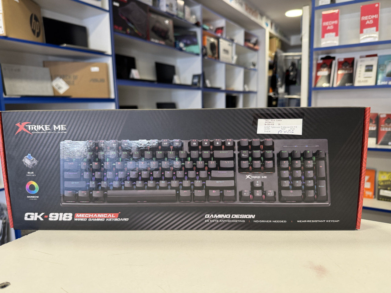 Tastatura GK-918 mehanicka gaming