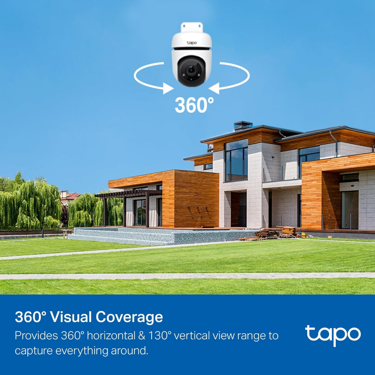 Vanjska kamera TP-Link Pan/Tilt Wi-Fi Tapo C500
