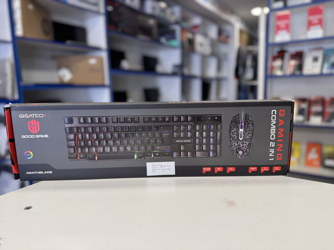 Tastatura i mis set COMBO Deathblade
