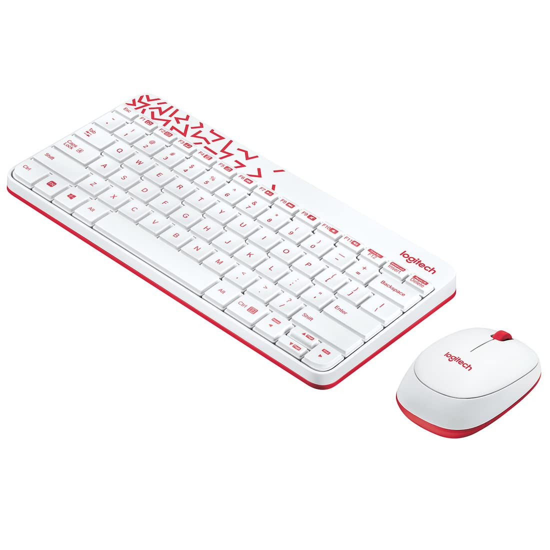 Set miš i tastatura Logitech Desktop Wireless MK240 White