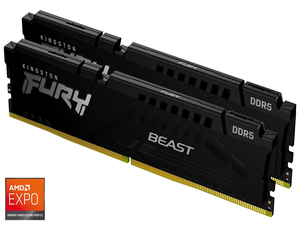RAM Kingston Fury Beast 64GB DDR5 5600MHz 2x32GB EXPO & XMP