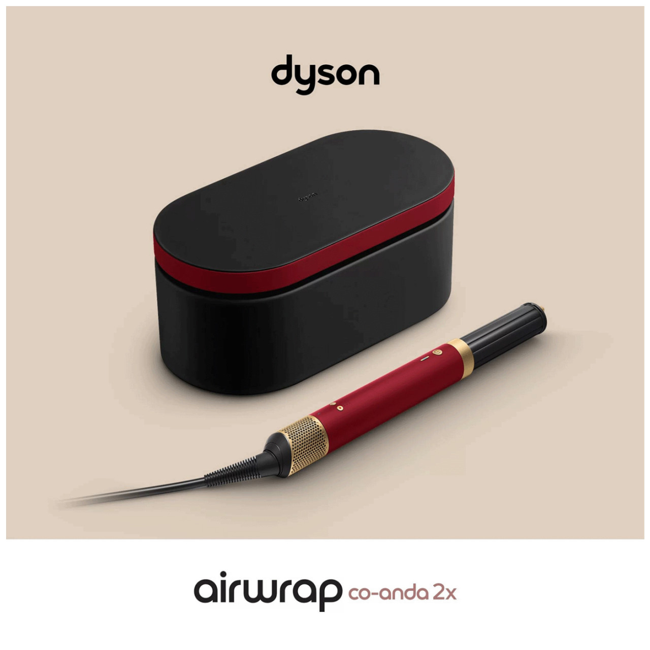 Uvijač za kosu Dyson Airwrap Co-anda2x Red Velvet/Gold