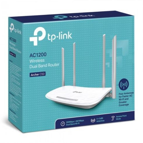 TP-Link Archer C50 AC1200 Wireless Dual Band Router