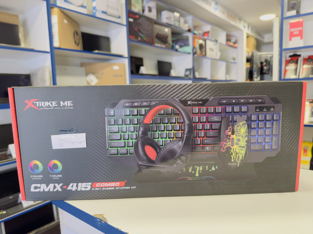 Gaming set slusalice tastatura mis podloga