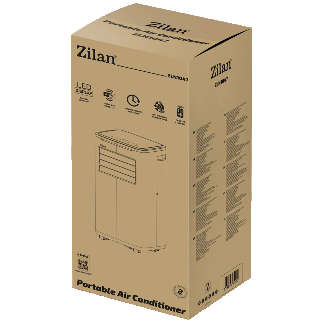 Prijenosni klima uređaj Zilan 3u1 WIFI