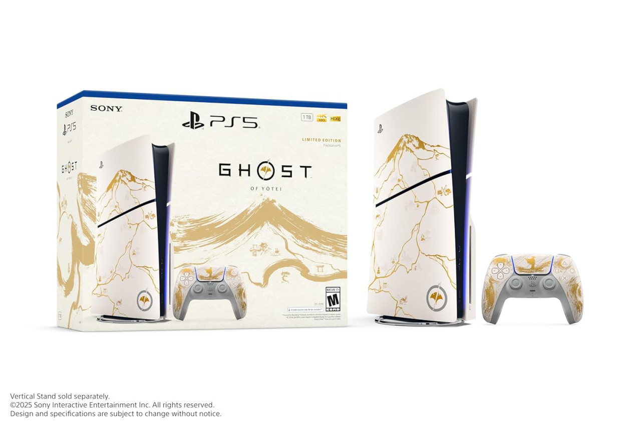 Konzola Playstation 5 Slim Ghost of Yotei Gold Limited Edition