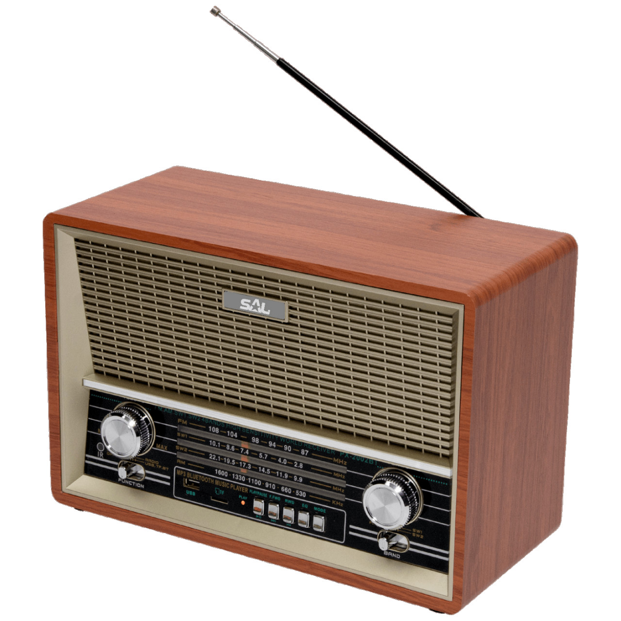 Retro radio BT bežični zvučnik 4in1 FM MP3 AUX