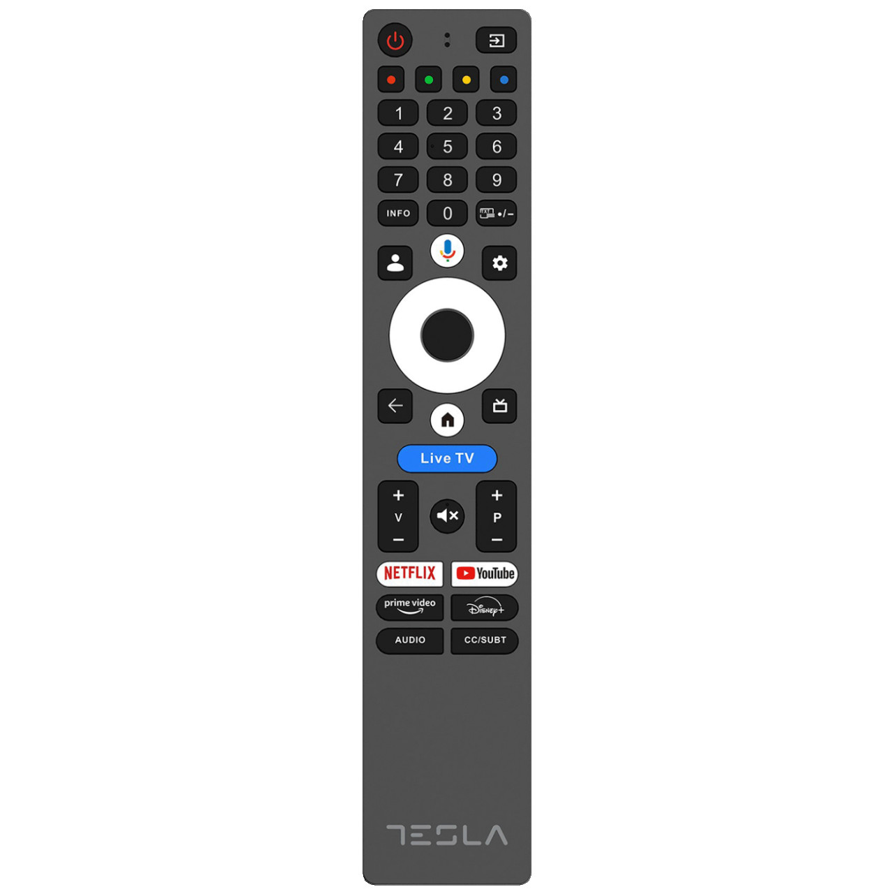 Tesla Smart Televizor 65 incha QLED 4K UltraHD Series 6 Google TV