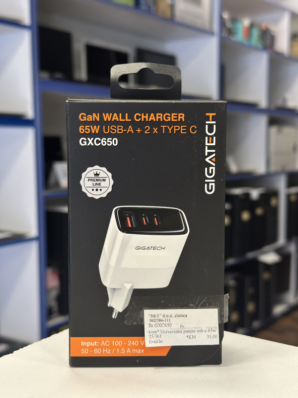 Punjac adapter 65W GXC650
