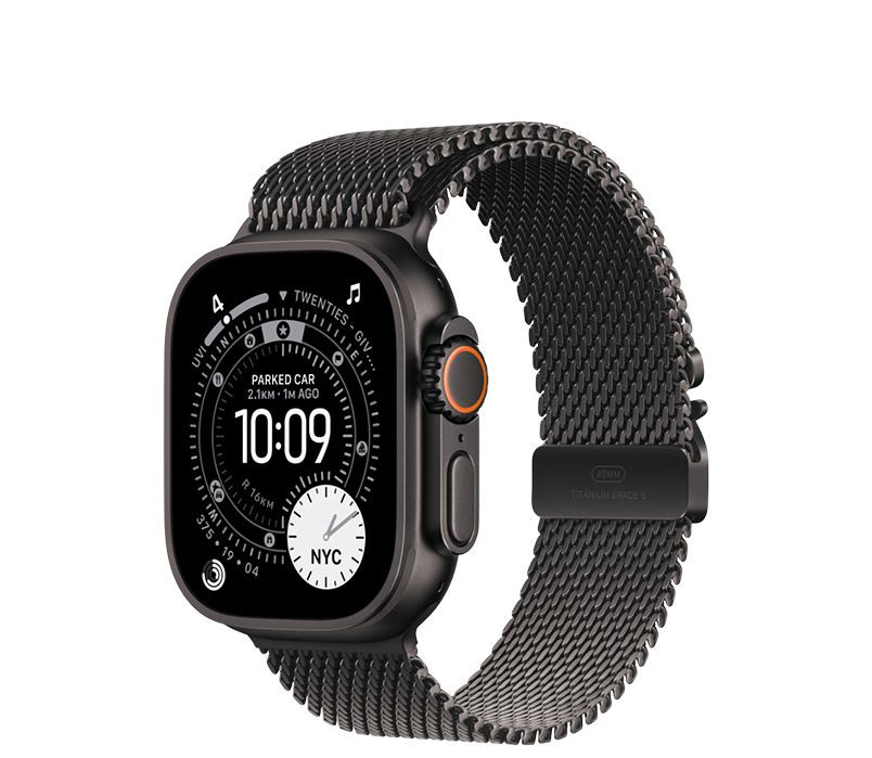 Apple Watch Ultra 3 49mm BlackTitanium Case+Black