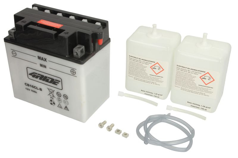 AKUMULATOR 4 RIDE 12V 19Ah 240A D+