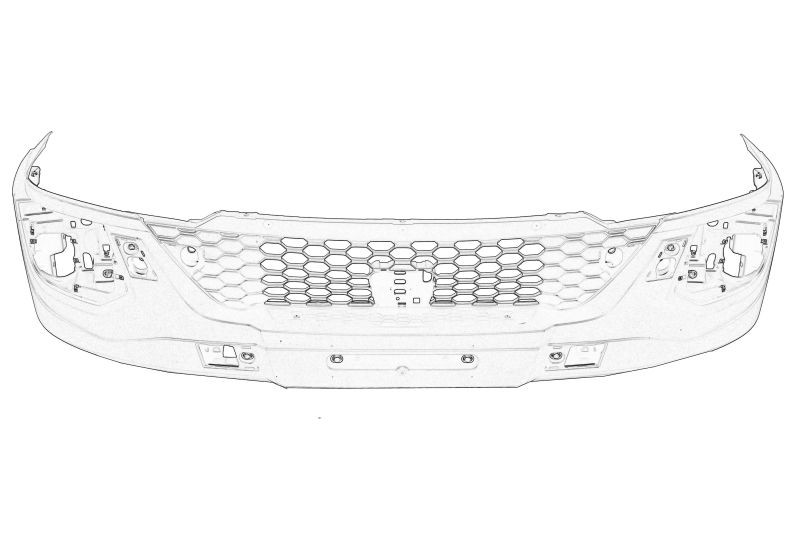 PREDNJI BRANIK OE IVECO DAILY VI 6 2014 -