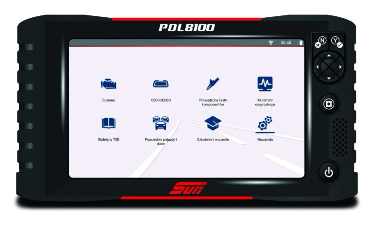 Dijagnosticki uredjaj PDL8100 CAR + displej + 12 mj pretplate