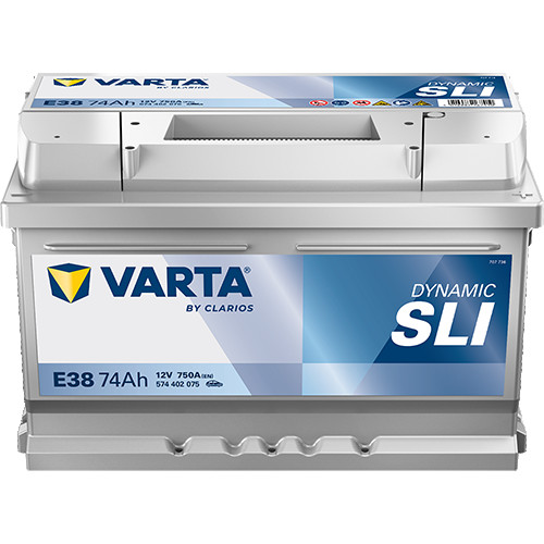 AKUMULATOR VARTA SLI 12V 74AH 74 AH 750A
