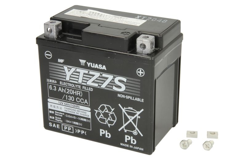 AKUMULATOR YUASA 12V 6,3Ah 130A D+