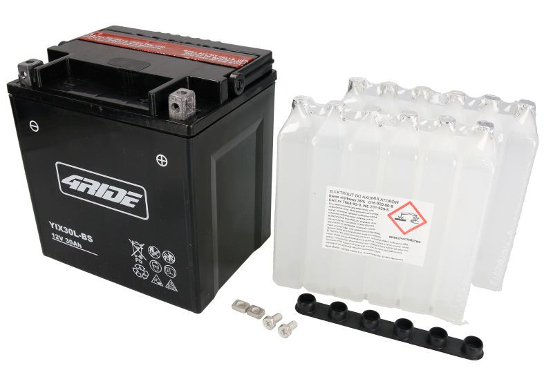AKUMULATOR 4 RIDE 12V 28Ah 385A D+