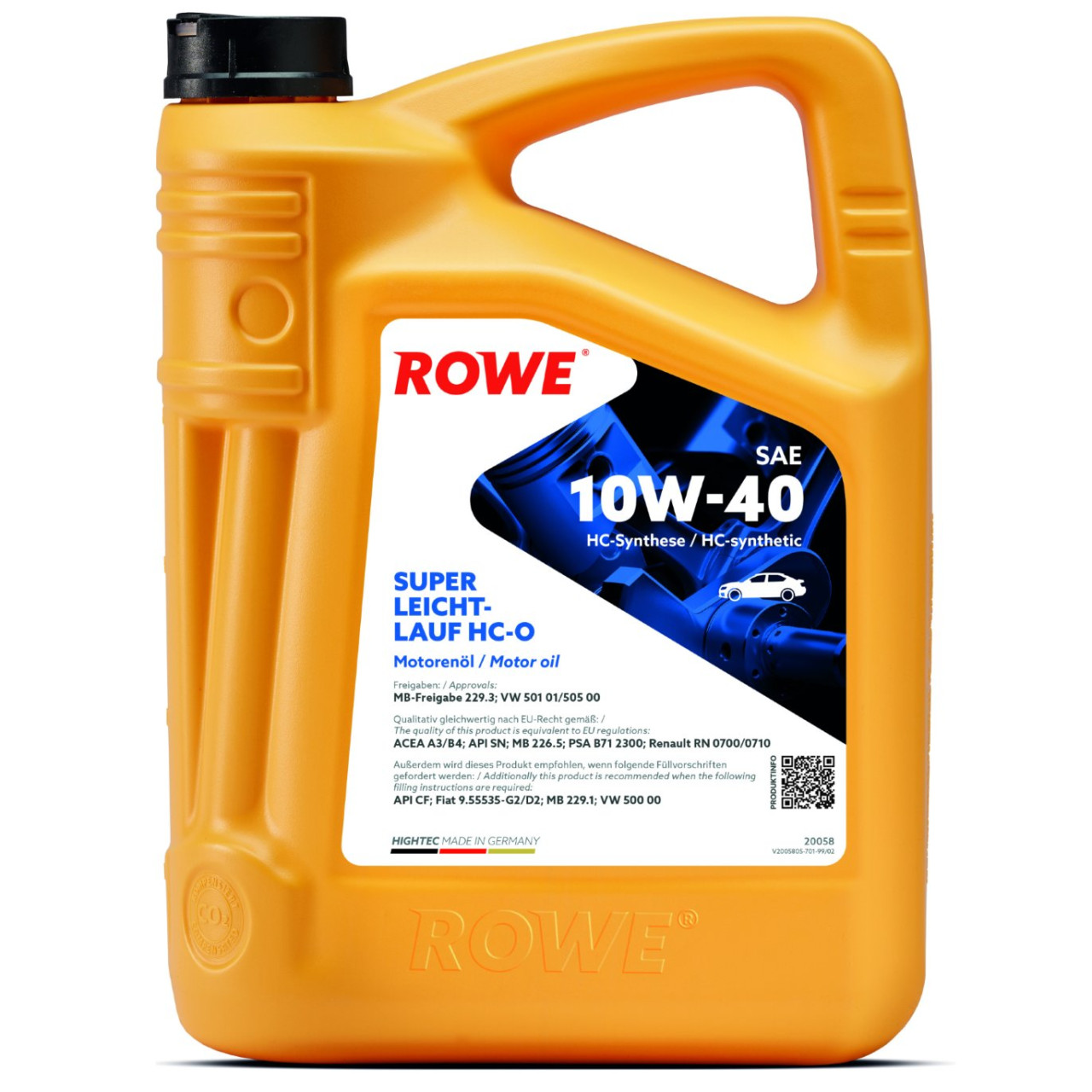 ULJE ROWE 10W40 HC-O 4L