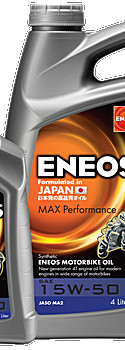 ULJE ENEOS 15W50 4T MAX PERFORMANCE 4L