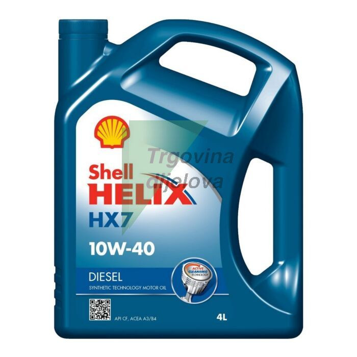 ULJE SHELL HEL.DIES.HX7 10W40 4L