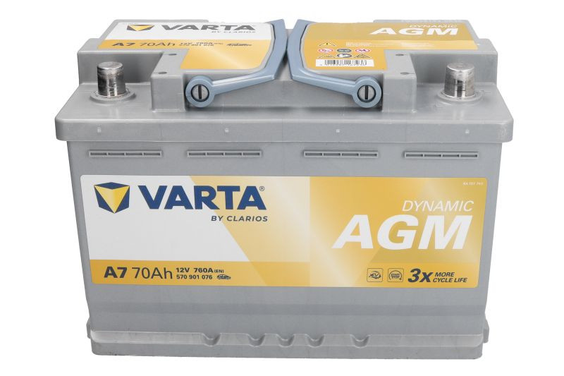 VARTA START STOP AGM 70Ah 760A akumulator za auto