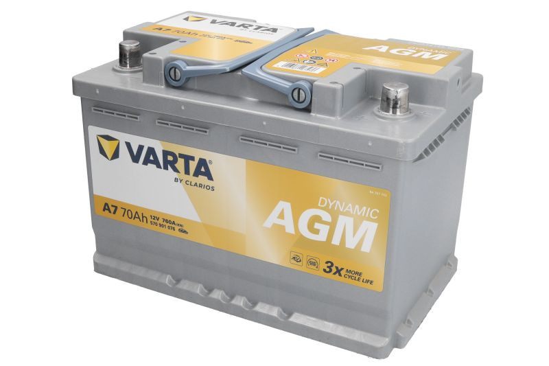 VARTA START STOP AGM 70Ah 760A akumulator za auto