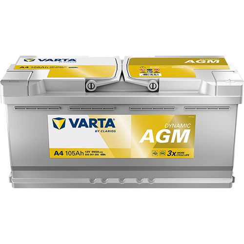 VARTA START STOP AGM 105Ah 950A akumulator za auto