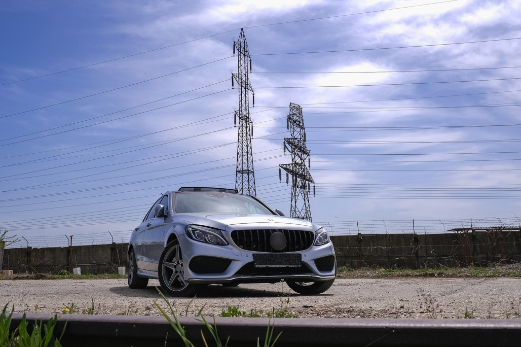 Prednja maska grill za Mercedes C-Klasa (2014-2018)