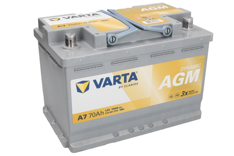 VARTA START STOP AGM 70Ah 760A akumulator za auto