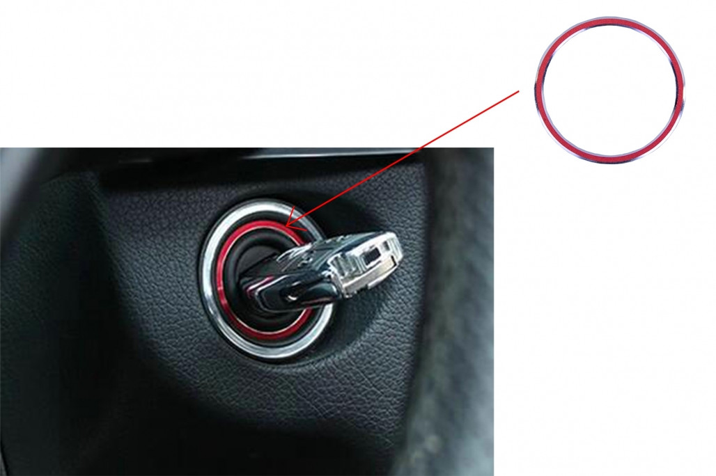 Crveni prsten brave za paljenje Mercedes W176 W246 C117 X156