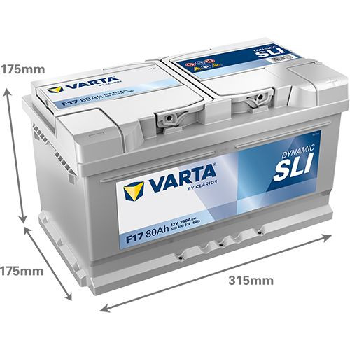 VARTA DYNAMIC SLI 80Ah 740A akumulator za auto