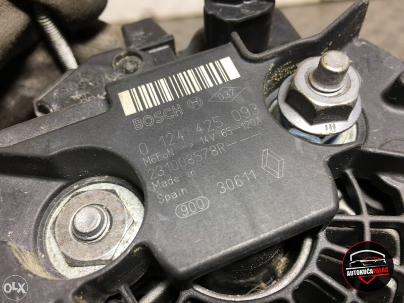 Alternator Renault	CLIO	2011		231008578R A1166