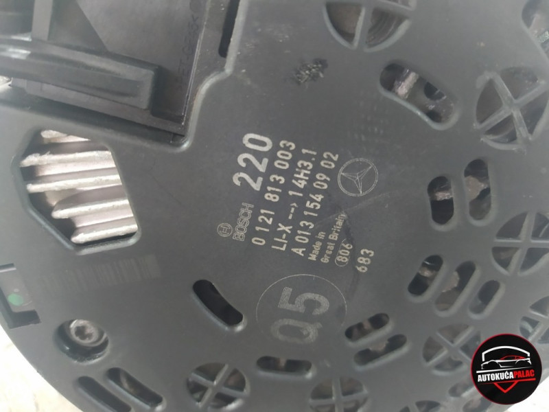 Alternator Mercedes W251 R-KLASA  A0131540902 A1587 22