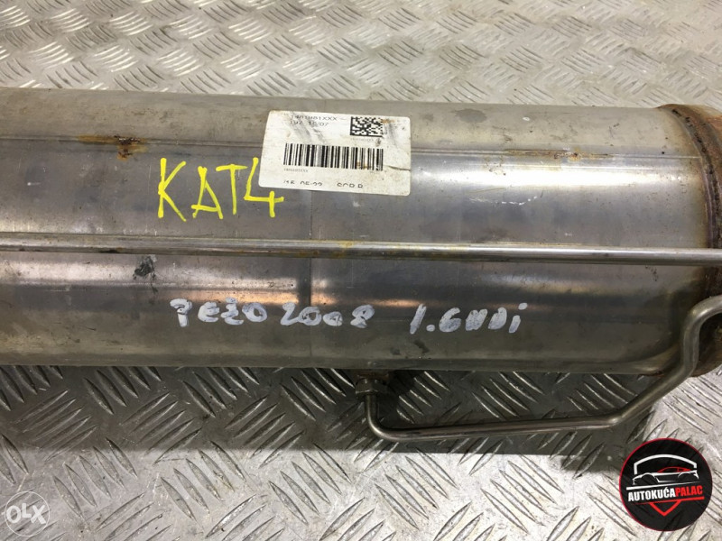 Katalizator DPF filter Peugeot	2008 1481987X KAT4