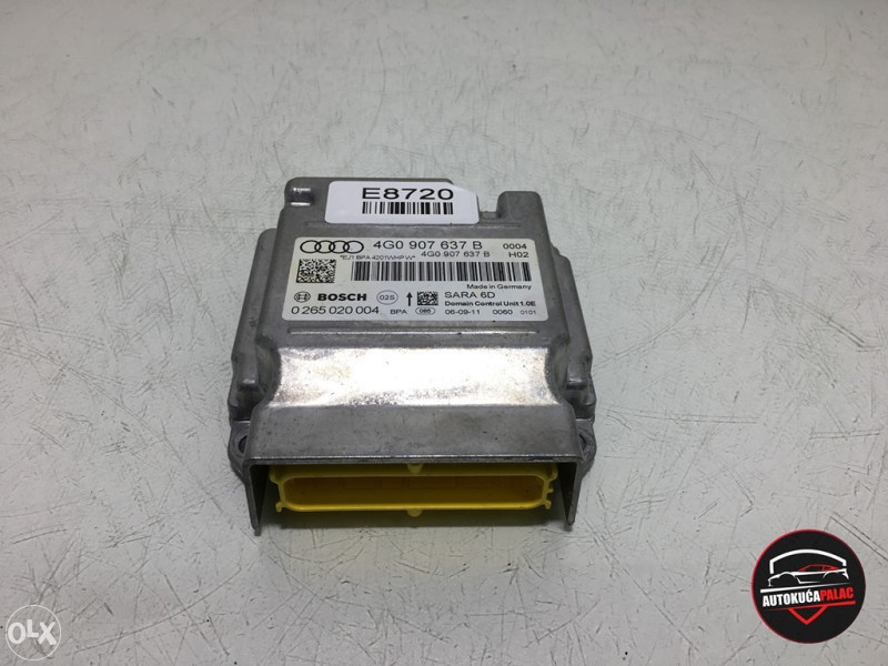 Centrala Airbaga 	Audi	A6	2012		4G0907637B E8720