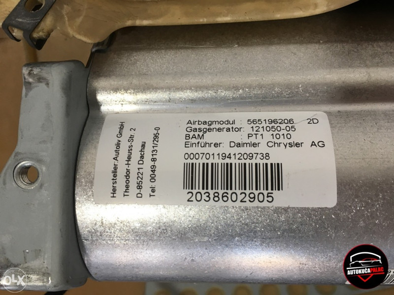 Instrument tabla Mercedes c klasa  airbag W203 TA115